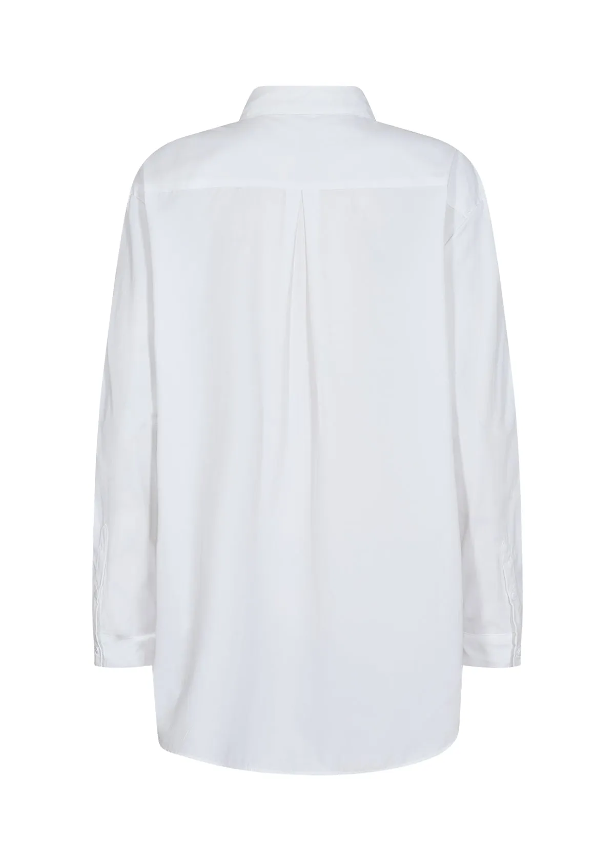 40261- Over Sized White Shirt - Soya Concept