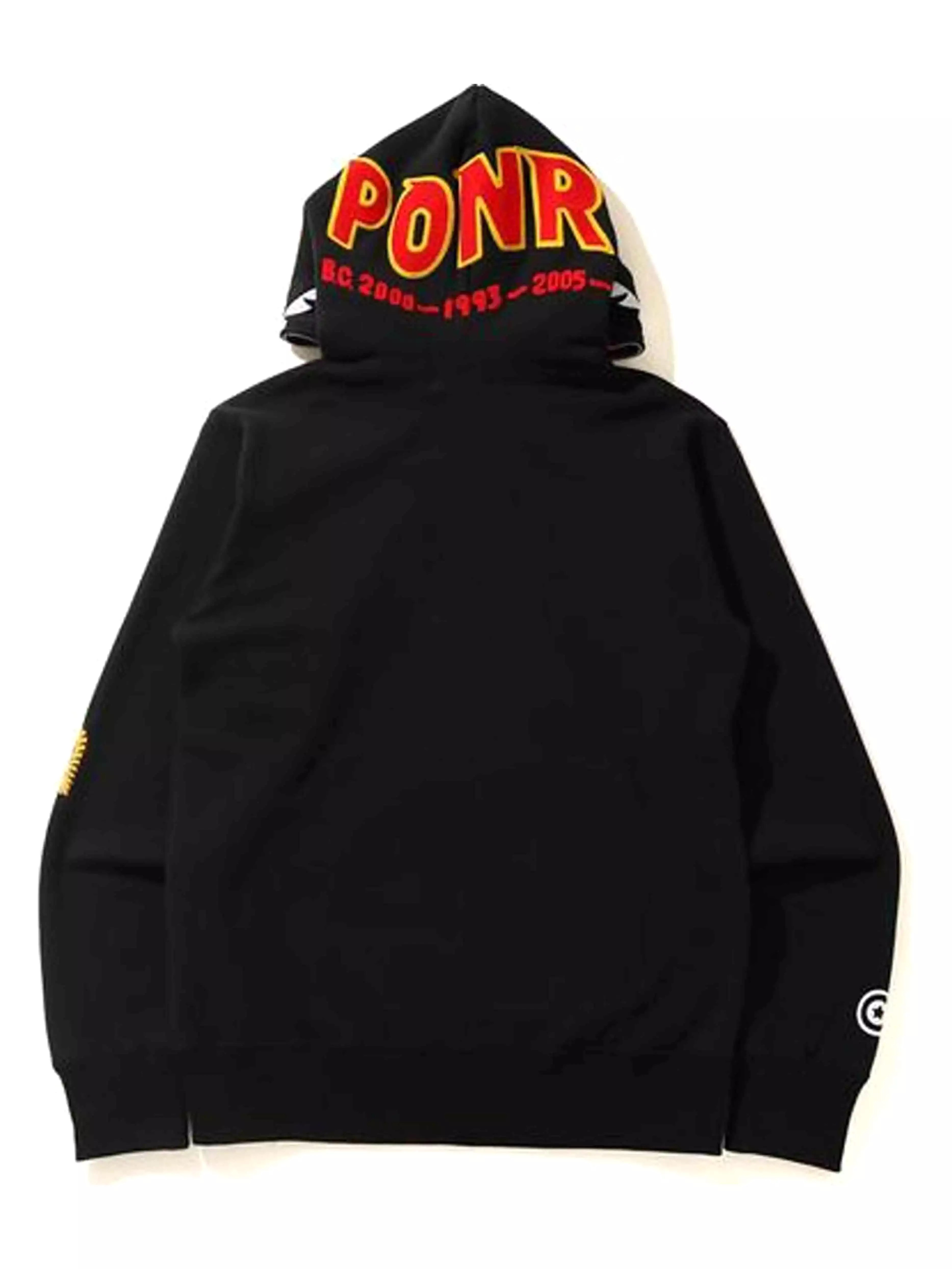 A Bathing Ape Full Zip Hoodie Black [SS21]