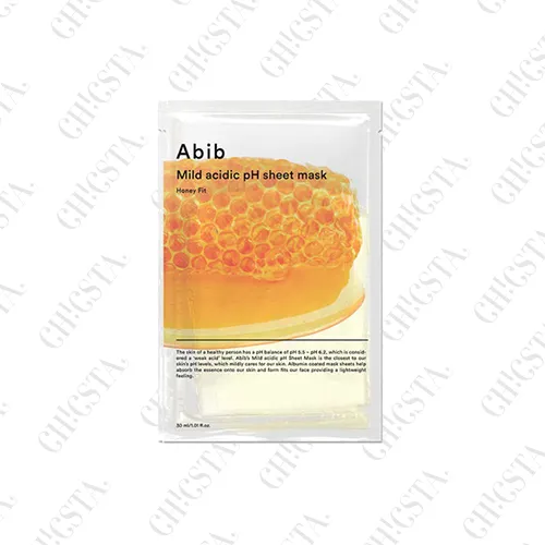 Abib Mild Acidic PH  Sheet Mask Honey Fit - 1 Sheet