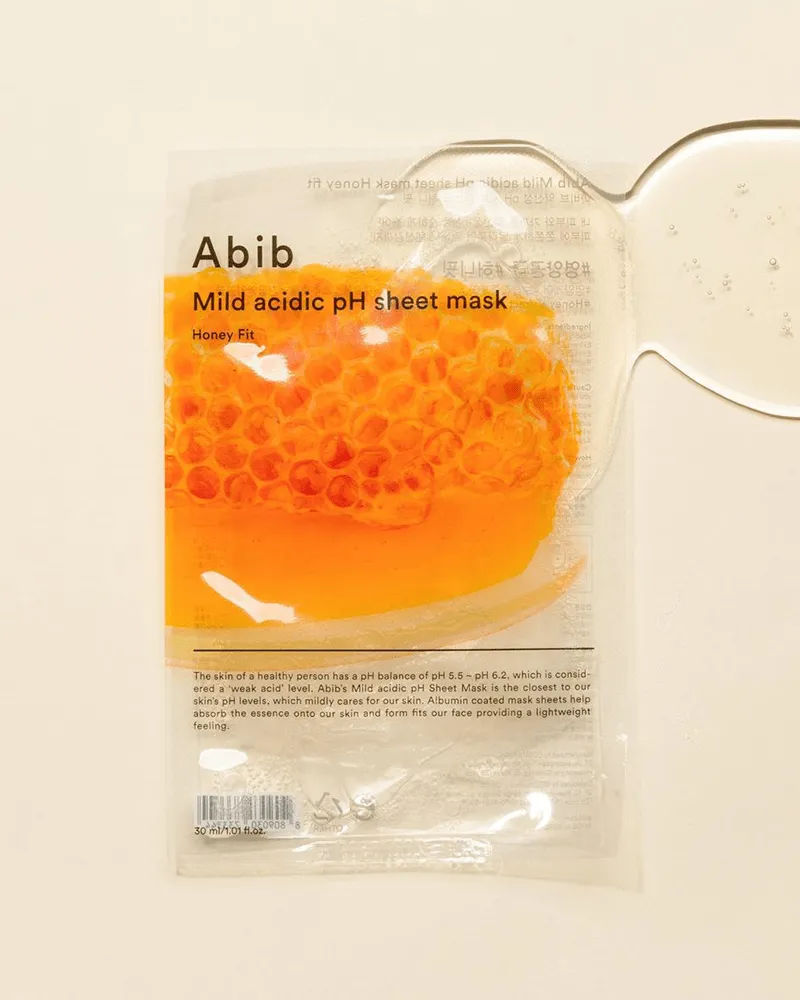 Abib Mild Acidic PH  Sheet Mask Honey Fit - 1 Sheet