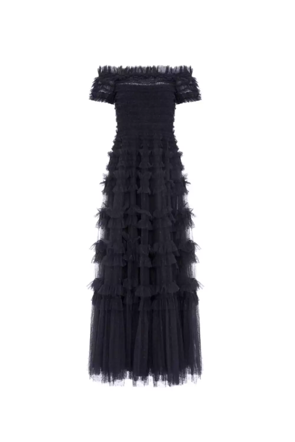 ABIGAIL TULLE DRESS BLACK