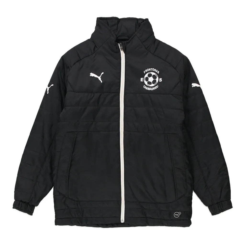 Age 14 Puma Puffer - Medium Black Polyester