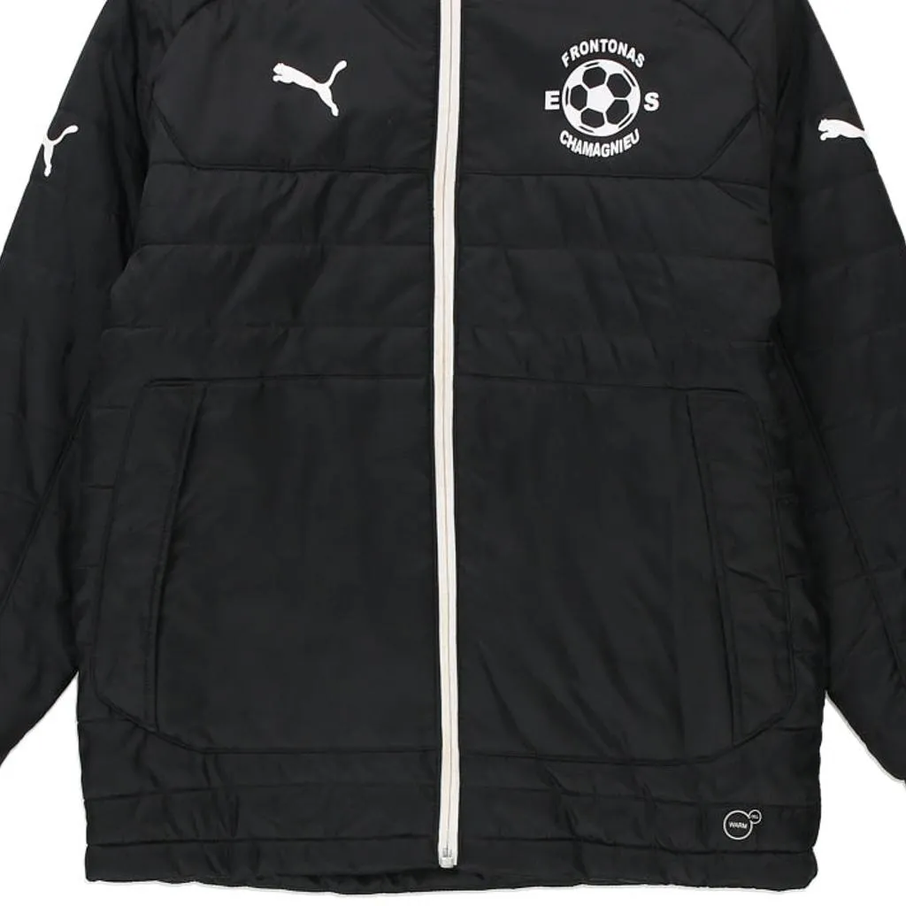 Age 14 Puma Puffer - Medium Black Polyester