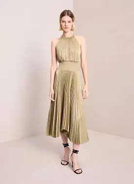 ALC Renzo II Pleated Midi Dress