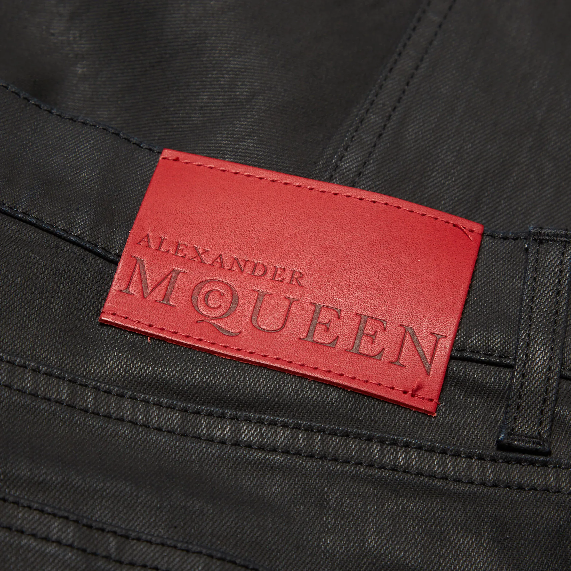 Alexander McQueen Slim JeanMatte Black