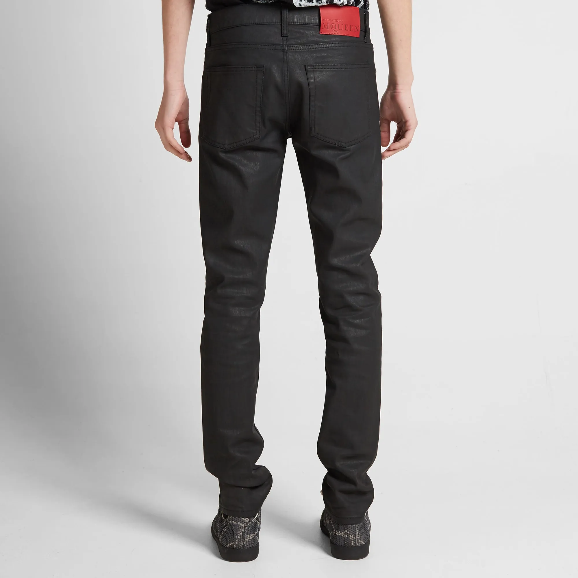 Alexander McQueen Slim JeanMatte Black