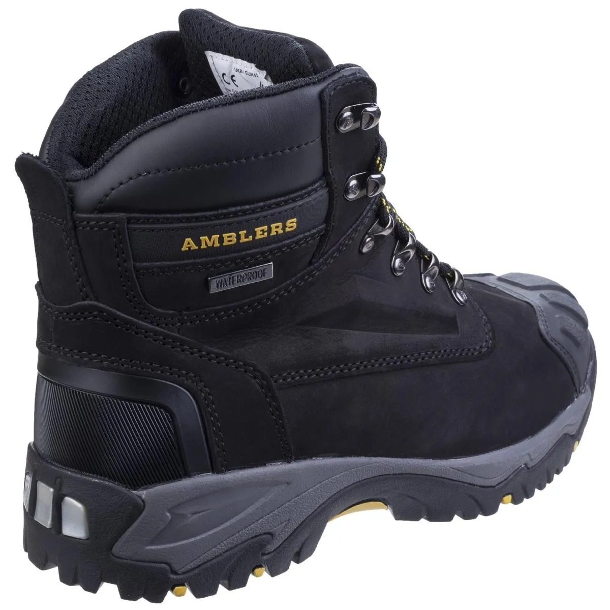 Amblers Safety FS987 Metatarsal Protection Waterproof Lace Up Safety Boot Black