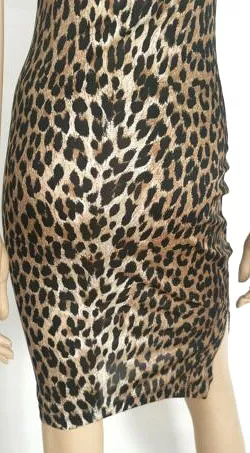 Animal Print Cocktail Dress