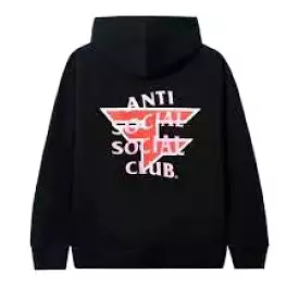 Anti Social Social Club Faze Clan Hoodie Black