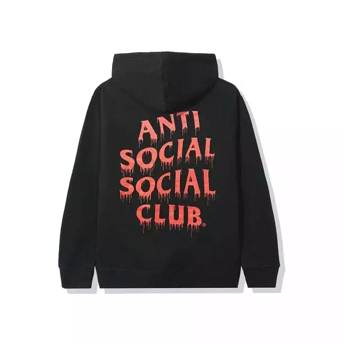 ANTI SOCIAL SOCIAL CLUB LIATARD HOODIE BLACK