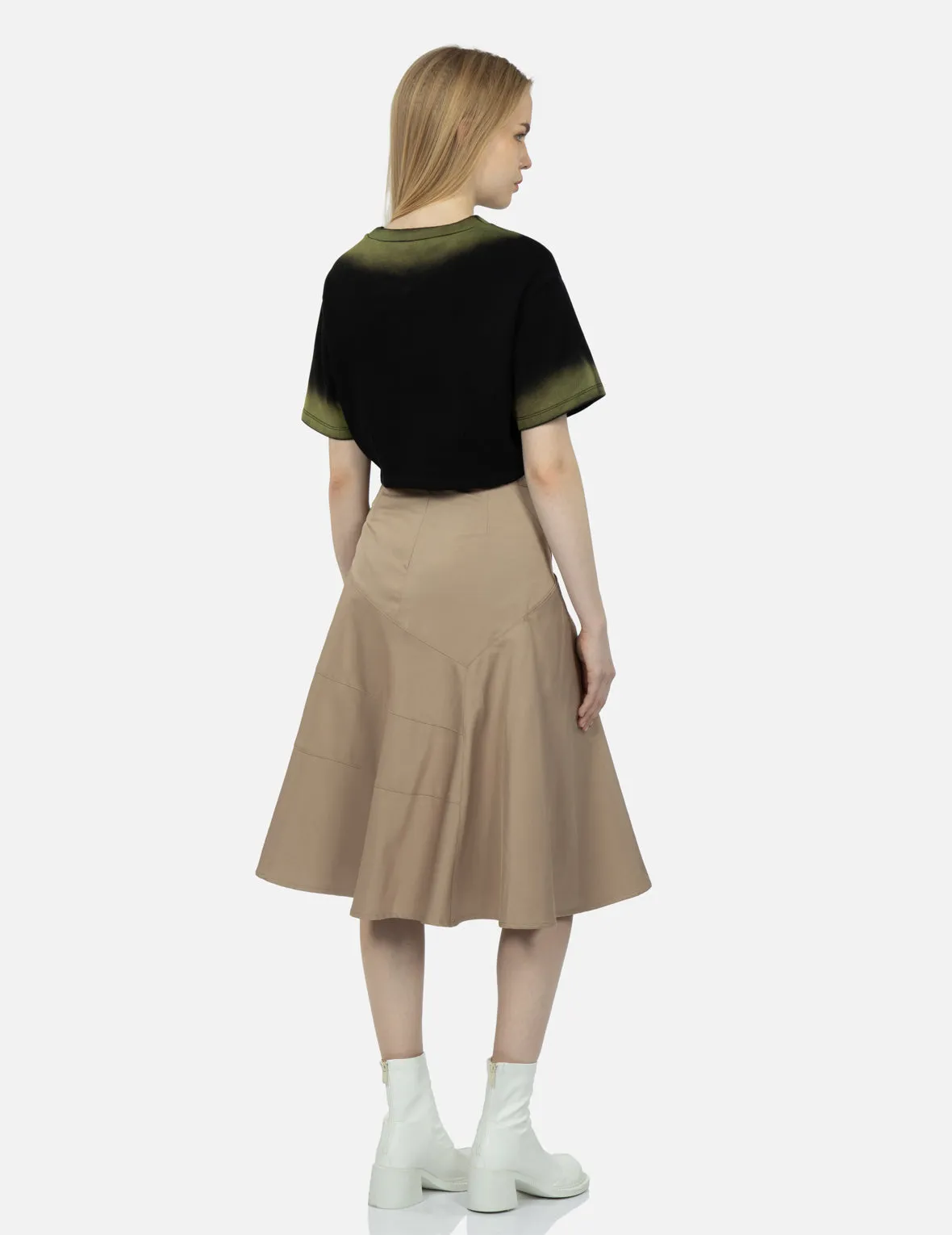 Asymmetric A-line Wrap Skirt