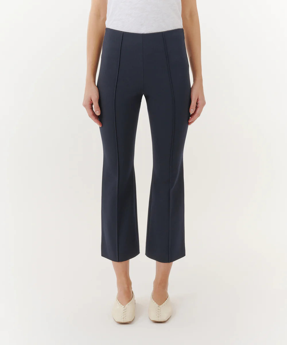 ATM Ponte Kick Flare Pant Navy