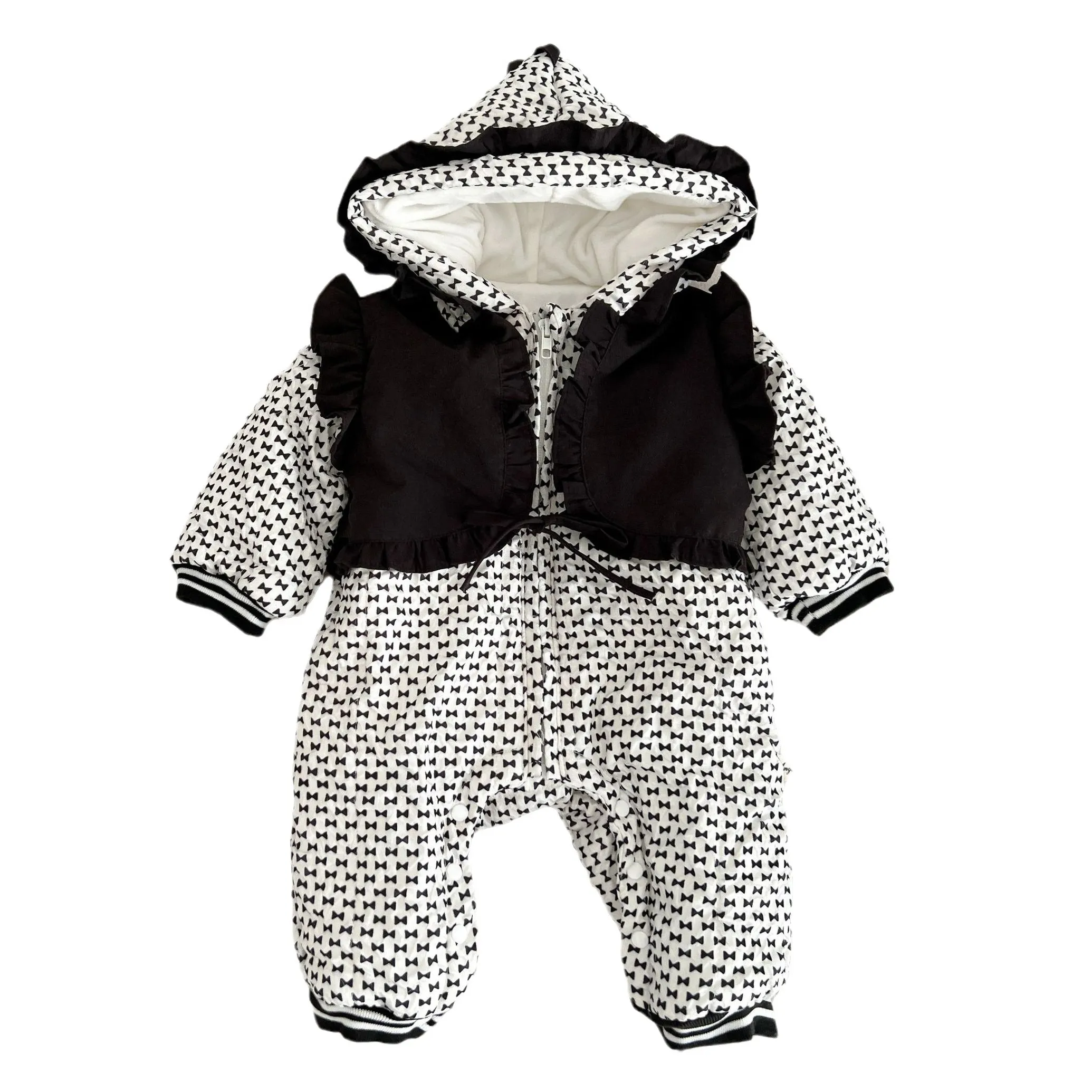 Baby Girls Print Jumpsuits Wholesale 231130180