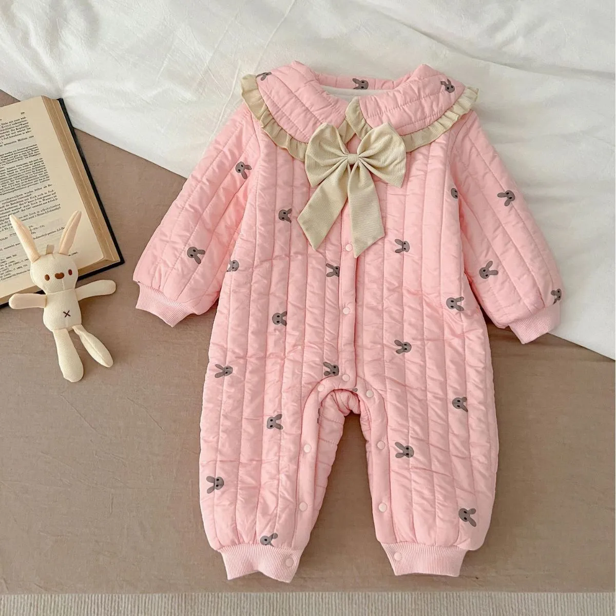 Baby Kid Girls Cartoon Print Jumpsuits Wholesale 231130175