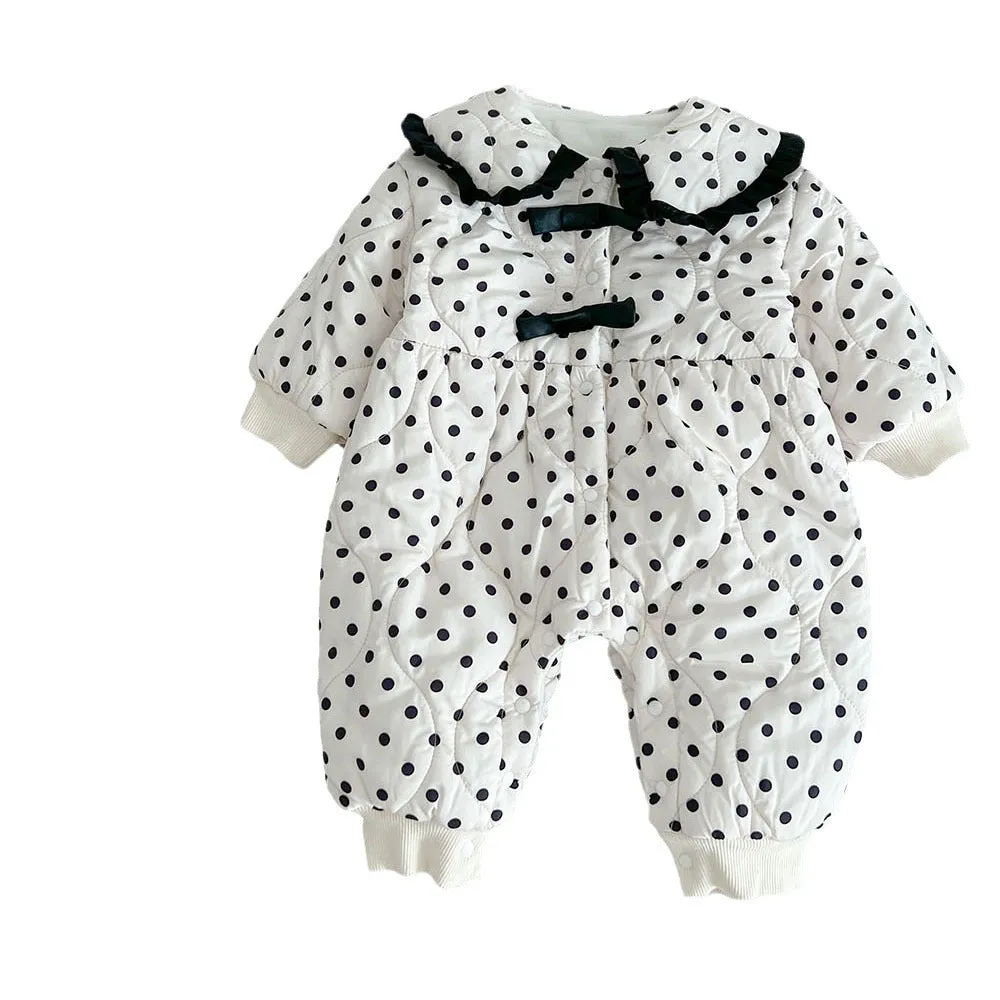 Baby Kid Girls Polka dots Jumpsuits Wholesale 231130230