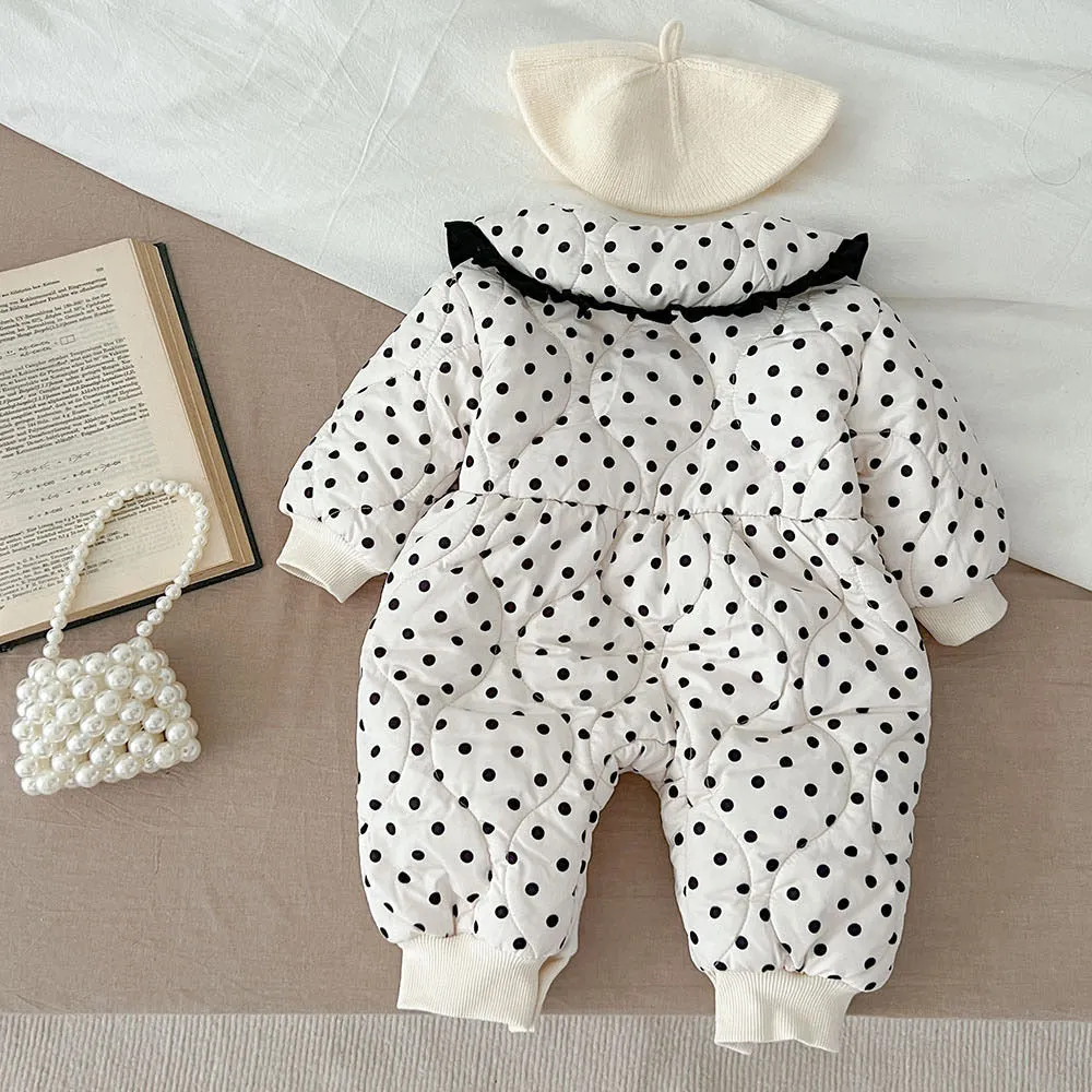 Baby Kid Girls Polka dots Jumpsuits Wholesale 231130230