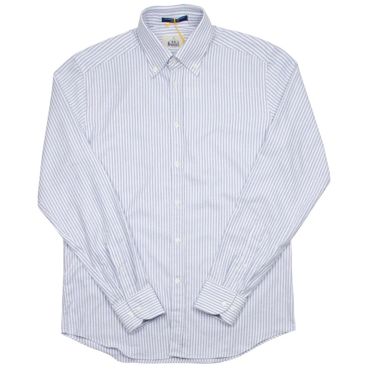 BD Baggies - Bradford BD Shirt - Brushed Oxford Striped