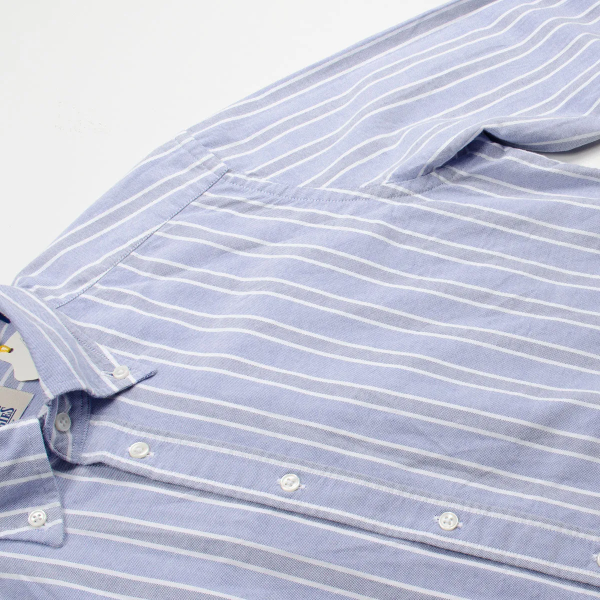 BD Baggies - Bradford BD Shirt - Oxford Striped Blue