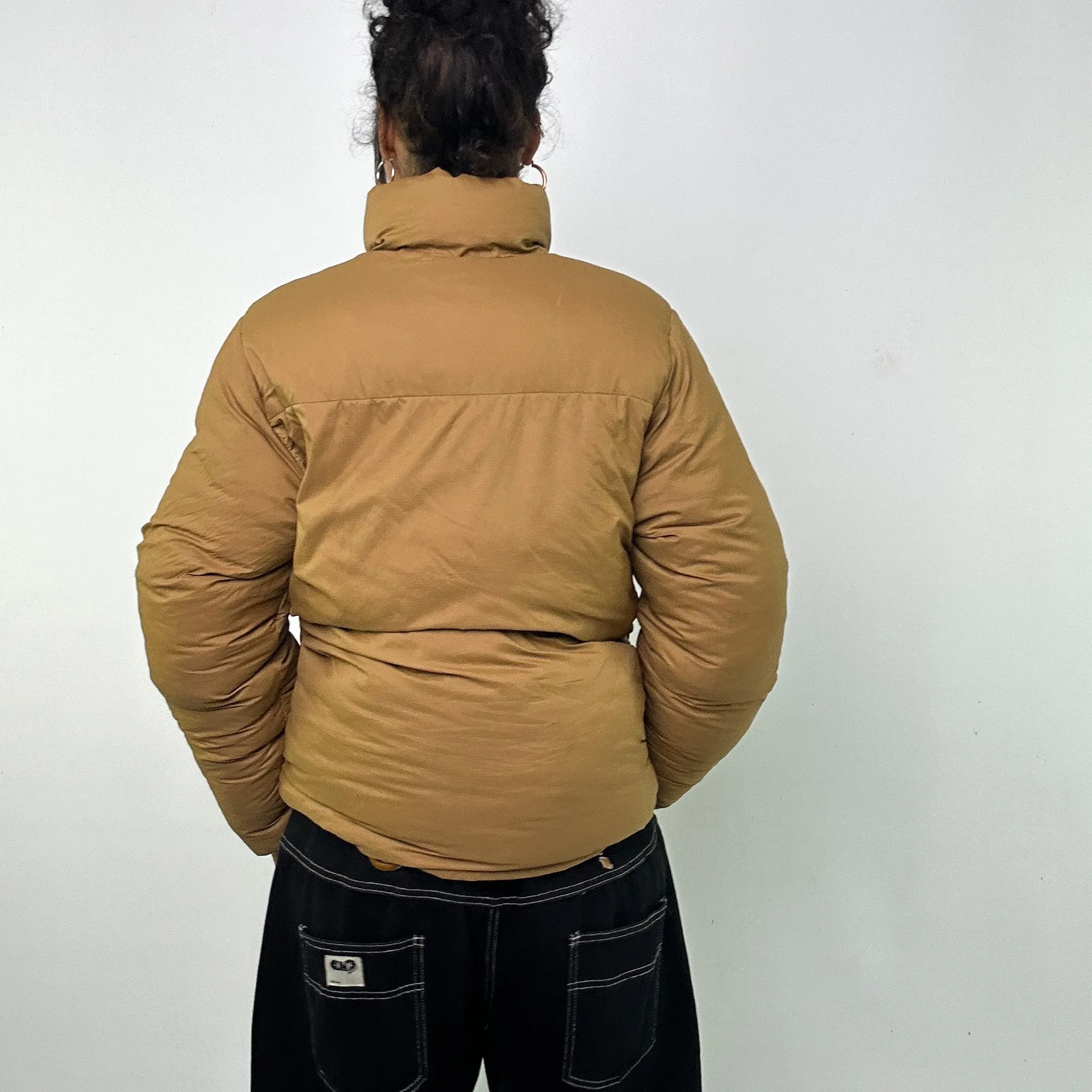 Beige Tan 90s NIKE ACG Puffer Jacket Coat (L)