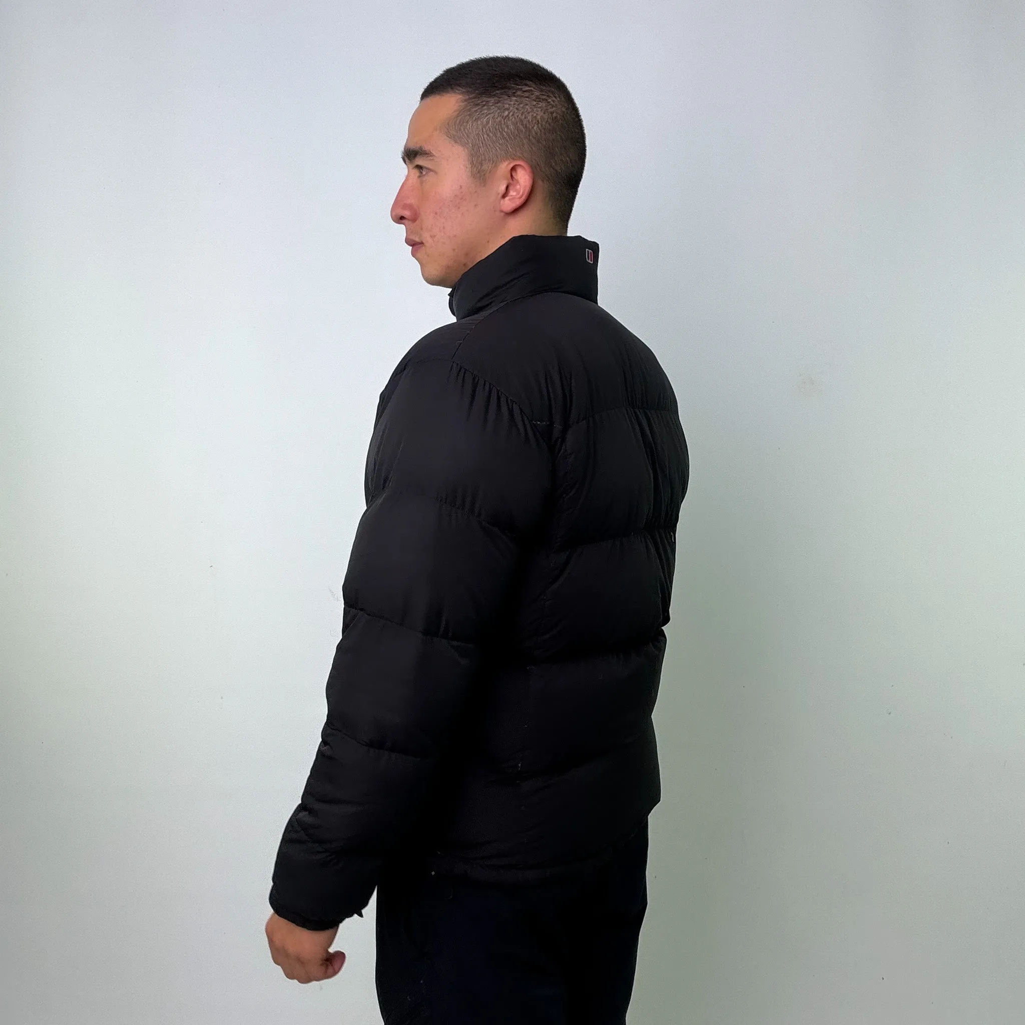 Black 90s Berghaus Puffer Jacket Coat (L)