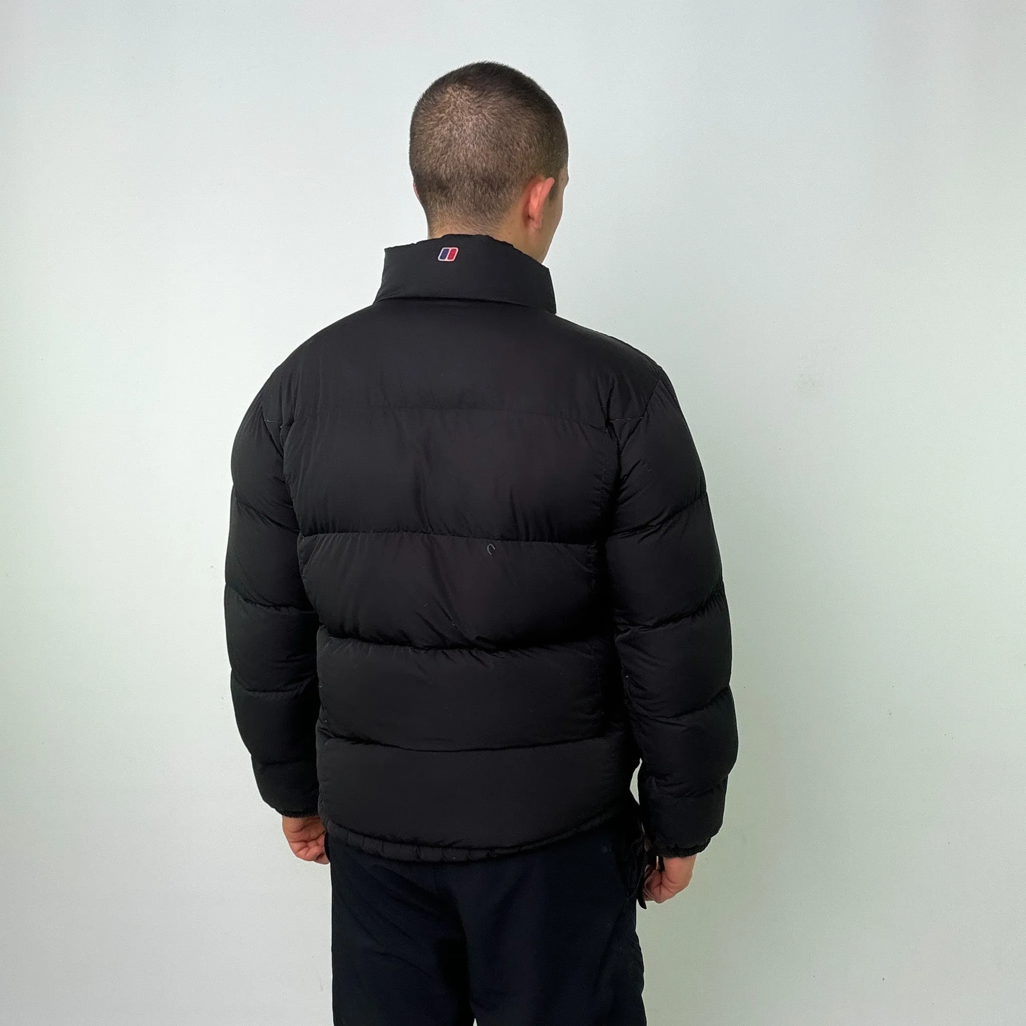 Black 90s Berghaus Puffer Jacket Coat (L)