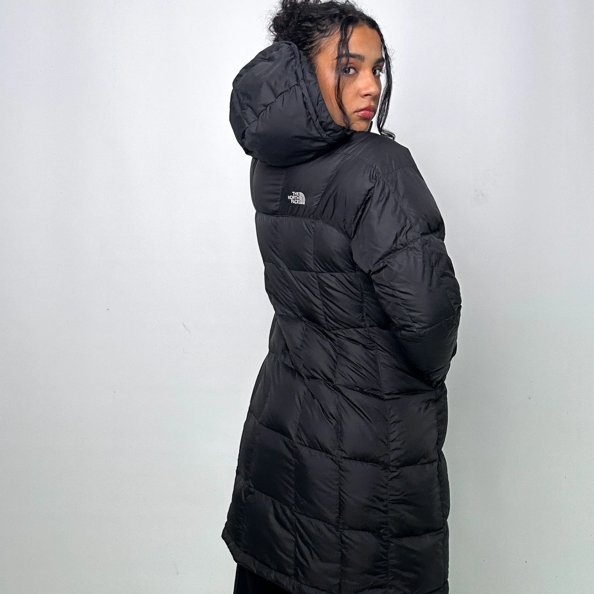 Black 90s The North Face 600 Series Puffer Jacket Coat (XL)