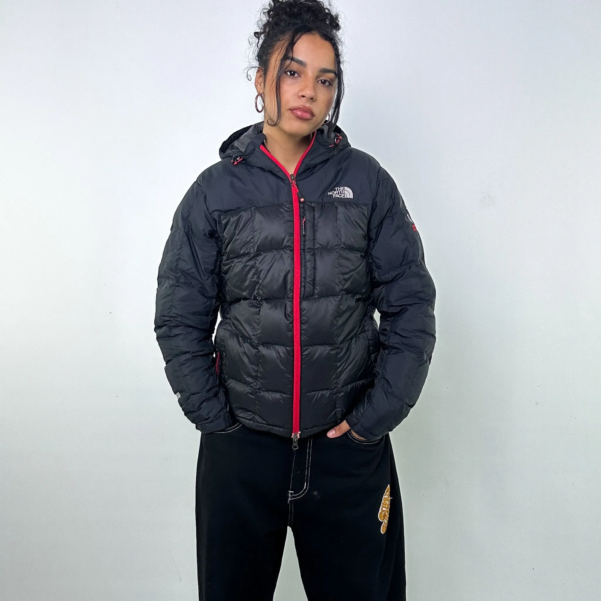 BLACK 90S THE NORTH FACE 800 SUMMIT SERIES PUFFER JACKET COAT (