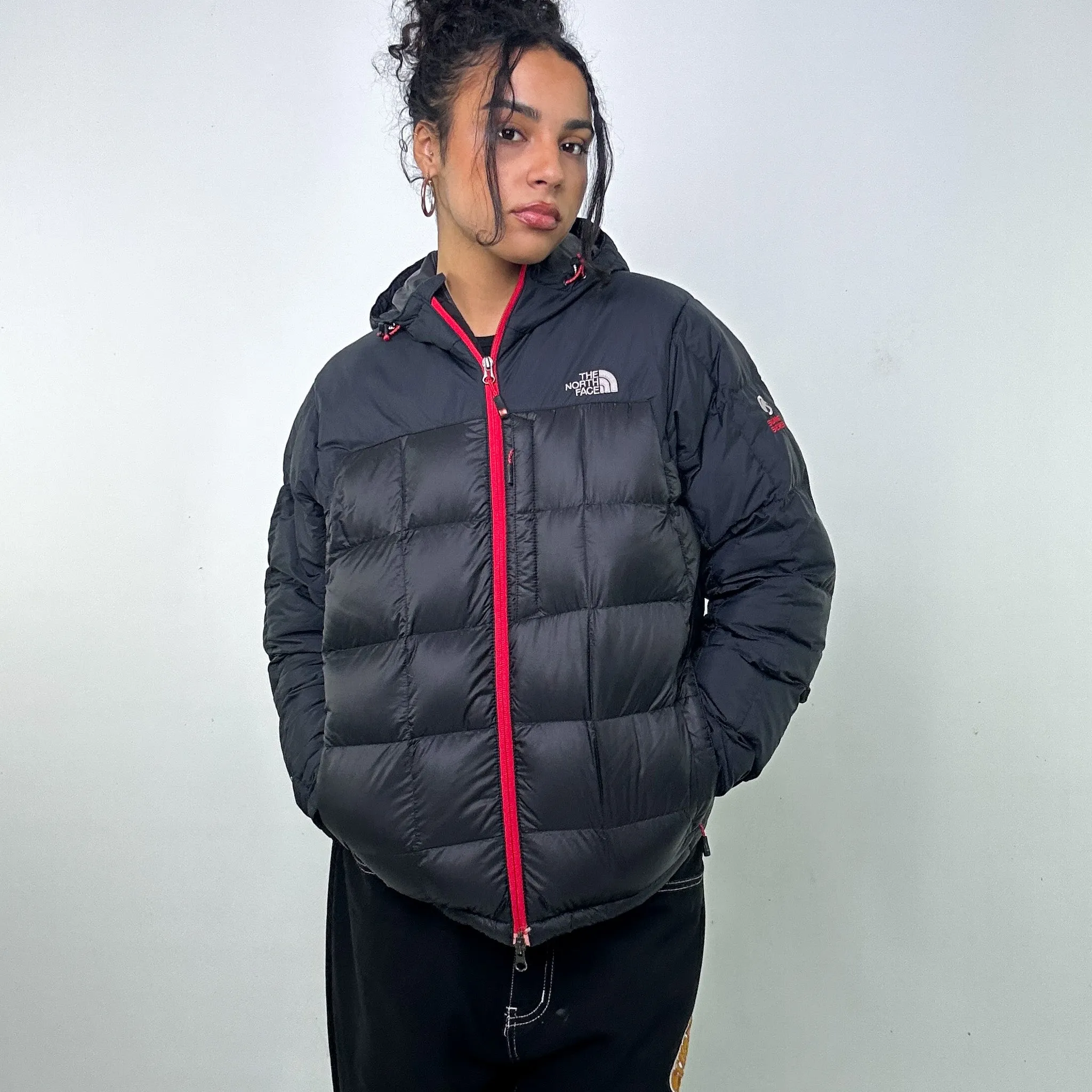 BLACK 90S THE NORTH FACE 800 SUMMIT SERIES PUFFER JACKET COAT (