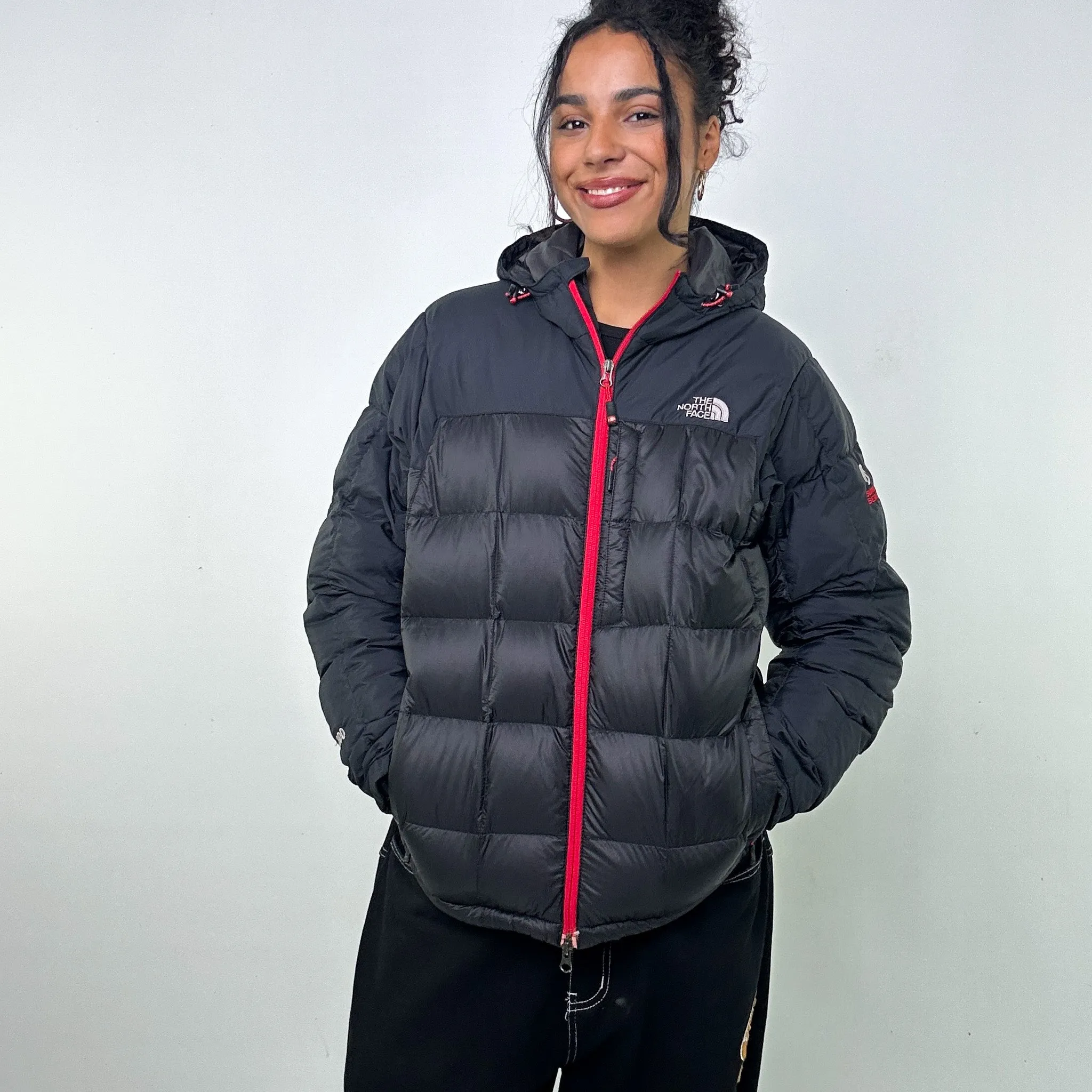 BLACK 90S THE NORTH FACE 800 SUMMIT SERIES PUFFER JACKET COAT (