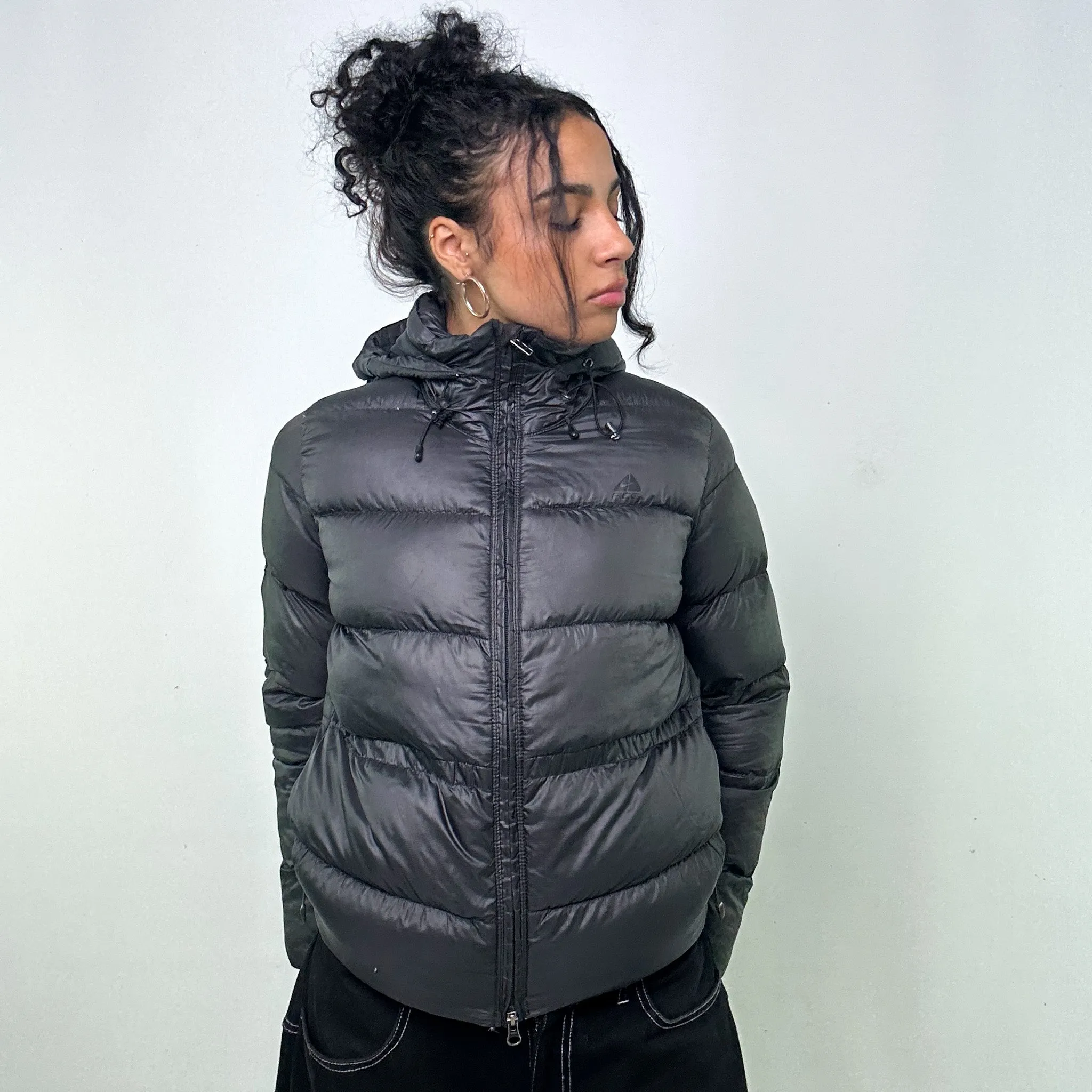 Black y2ks NIKE ACG Puffer Jacket Coat (XS)