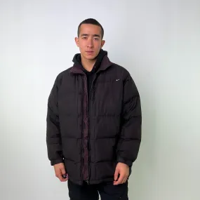 Black y2ks NIKE Puffer Jacket Coat (XL)