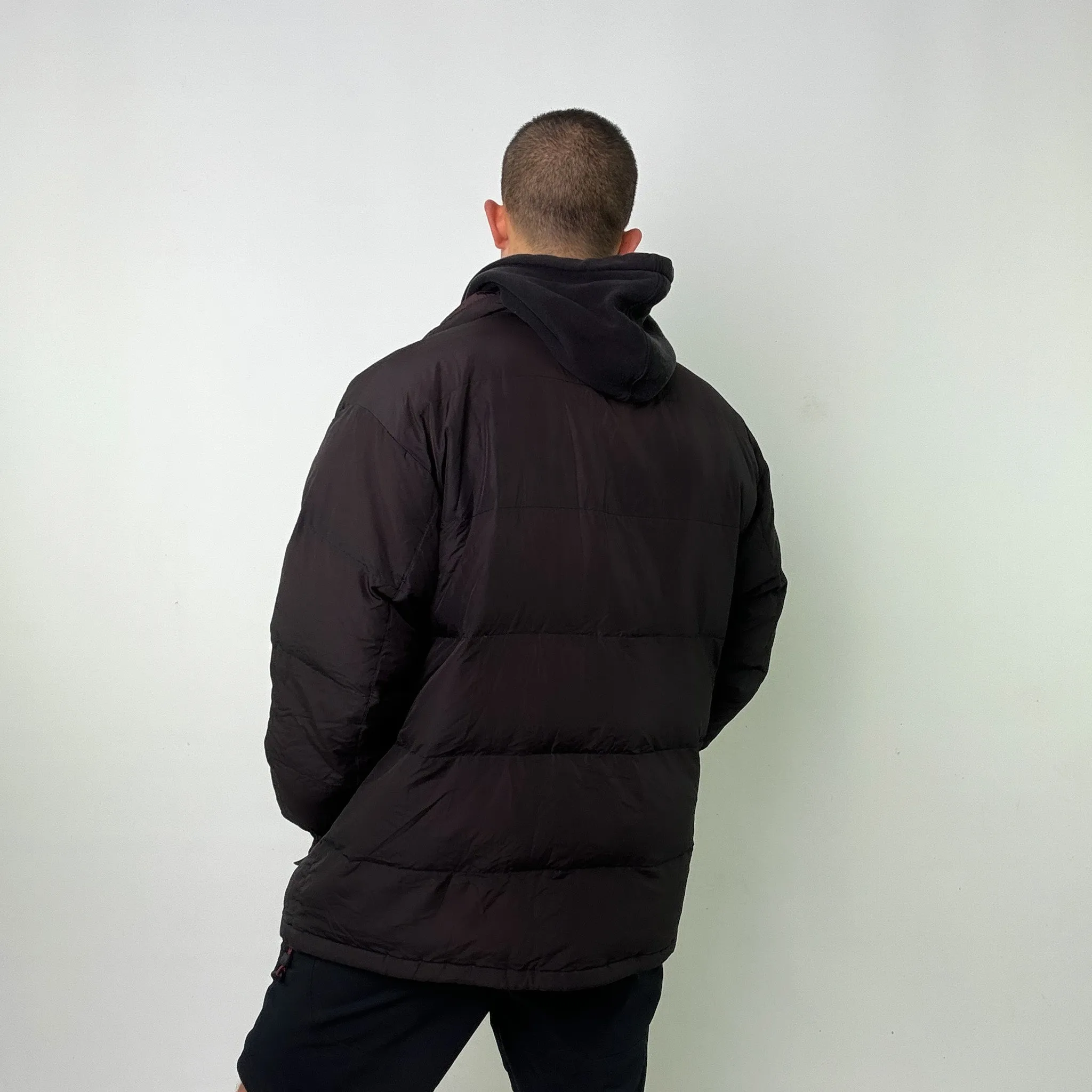 Black y2ks NIKE Puffer Jacket Coat (XL)