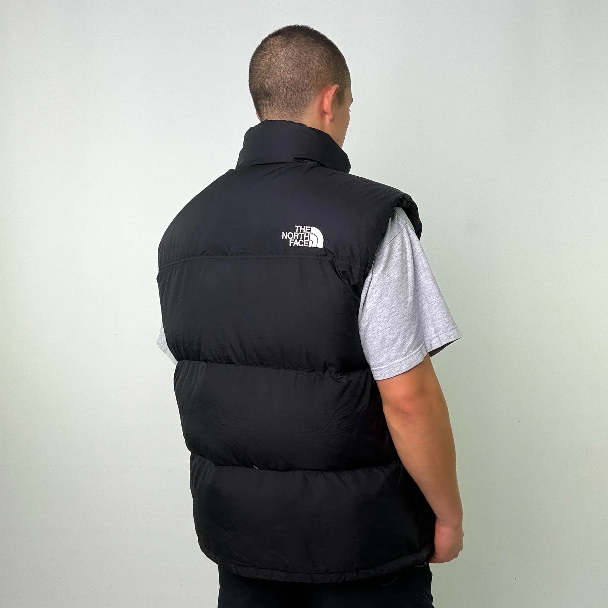 Black y2ks The North Face 700 Series Puffer Jacket Coat Gilet (XXL)