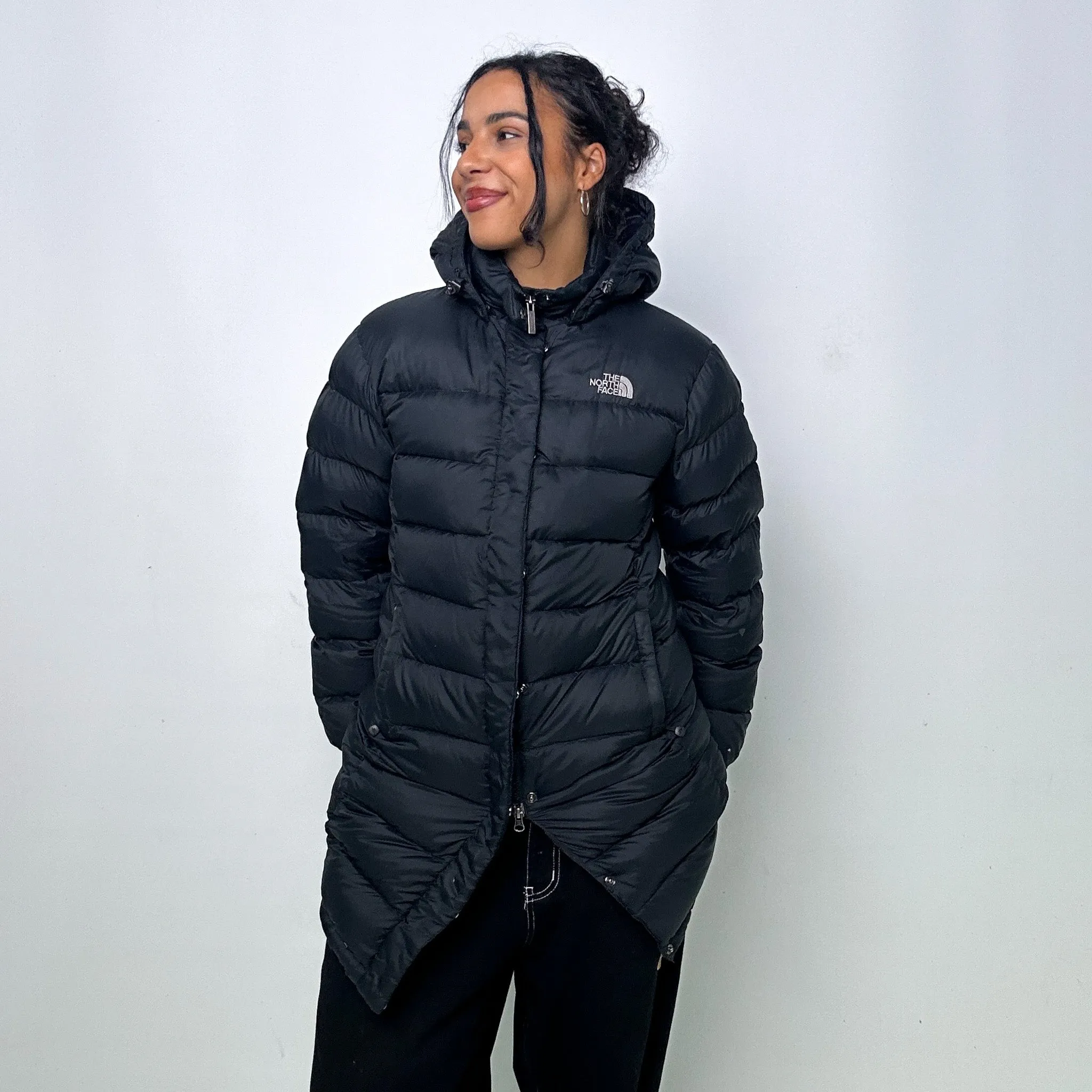 Black y2ks The North Face Puffer Jacket Coat (L)