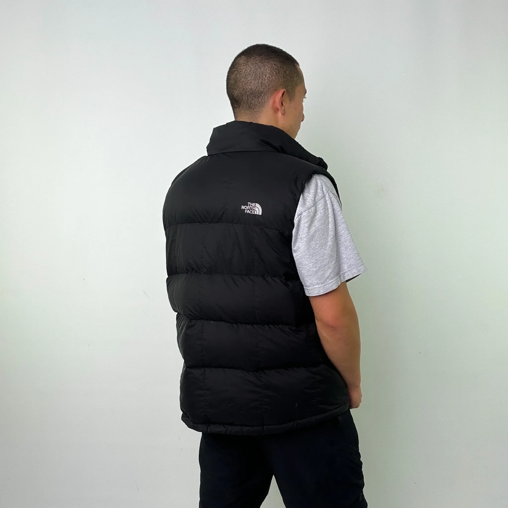 Black y2ks The North Face550 Series Puffer Jacket Coat Gilet (XL)