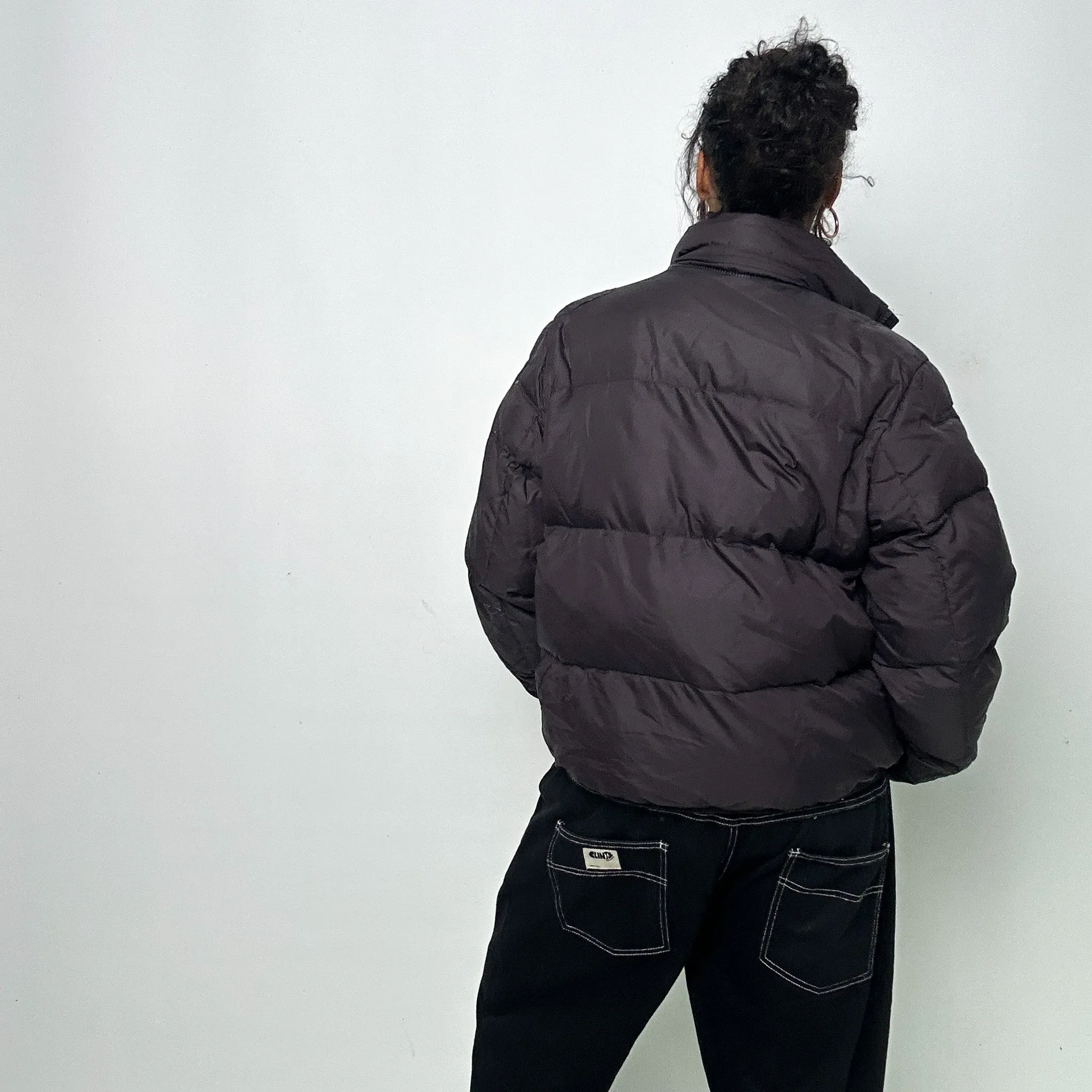 Black y2ks Tommy Hilfiger Puffer Jacket Coat (S)