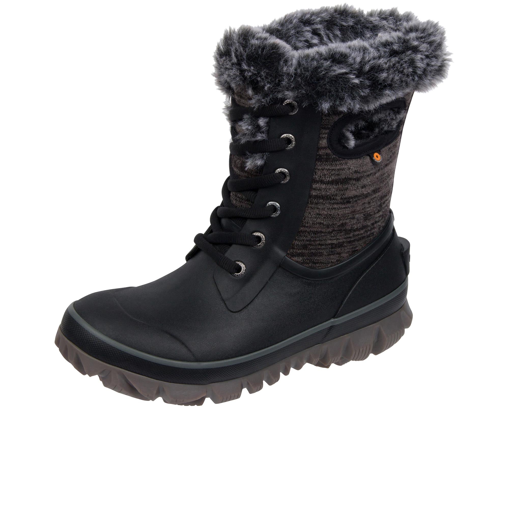 Bogs Womens Arcata Knit Black Multi