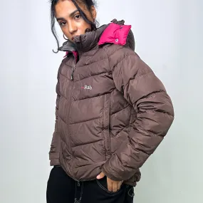 Brown 90s Rab Puffer Jacket Coat (L)