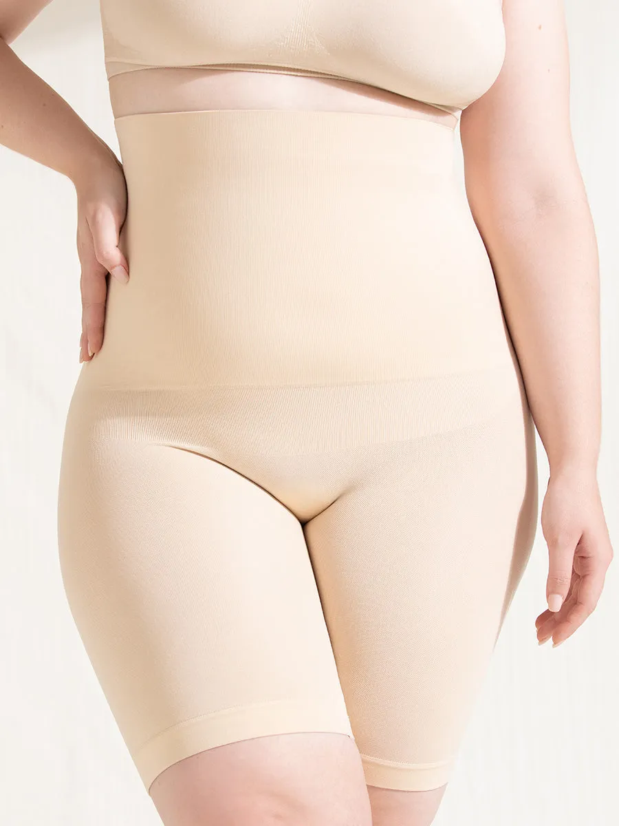 Bundle Shapermint Essentials - 1 High-Waisted Shaper Shorts + 1 High-Waisted Shaper Boyshort