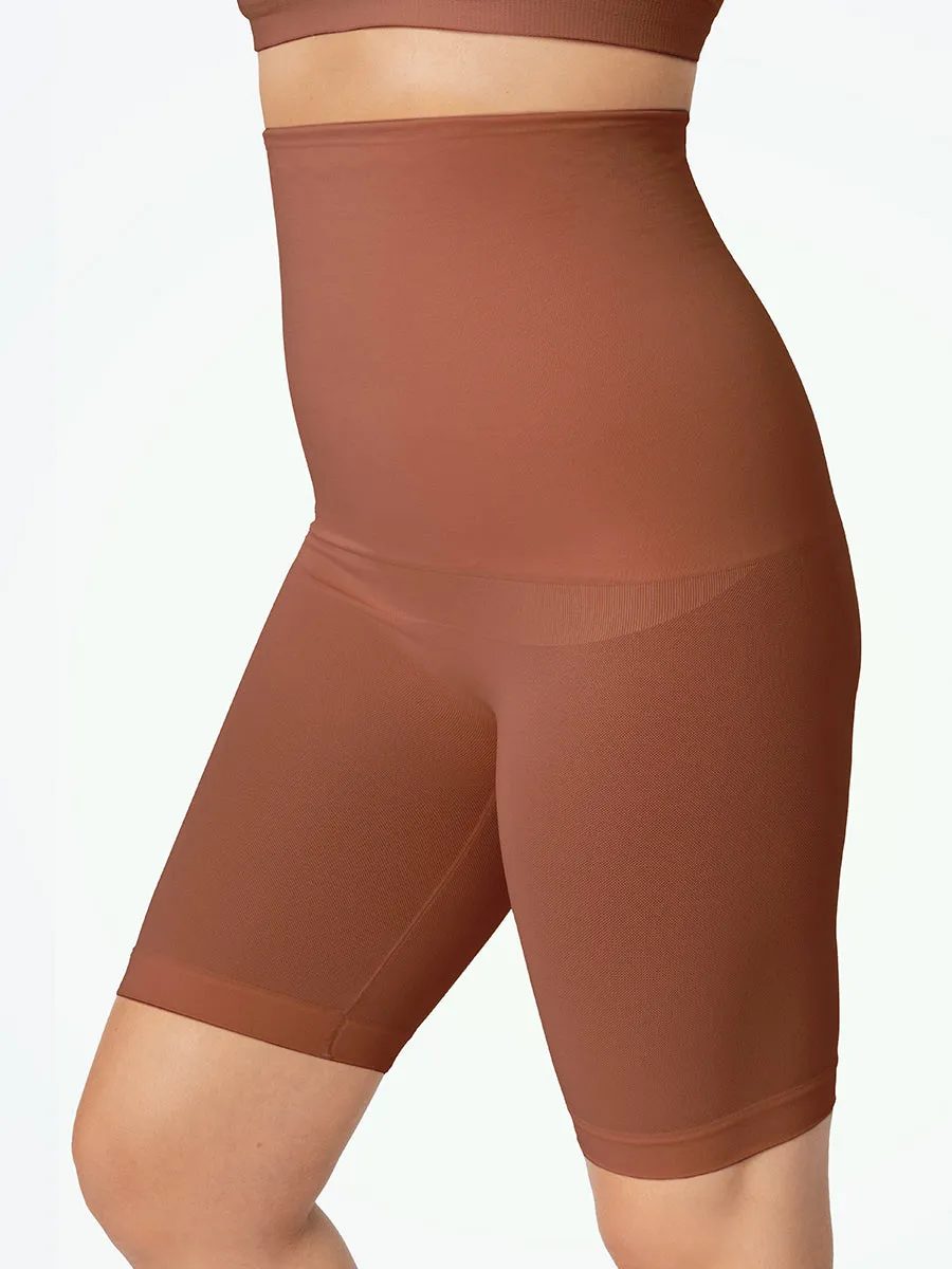 Bundle Shapermint Essentials - 1 High-Waisted Shaper Shorts + 1 High-Waisted Shaper Boyshort