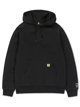 Carhartt Heavy Weight Logo Hoodie Black