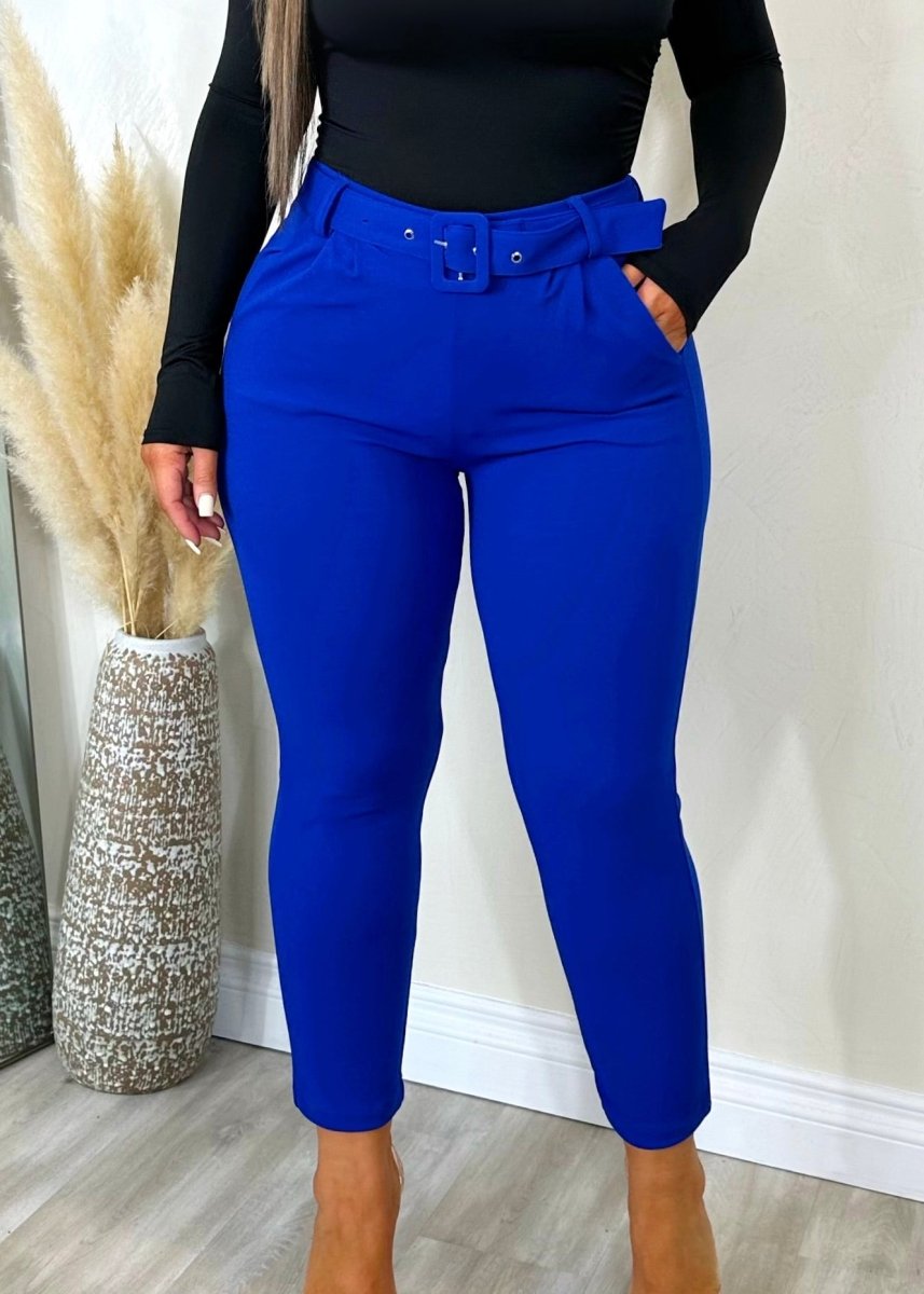 Casual Crush Pants Royal Blue