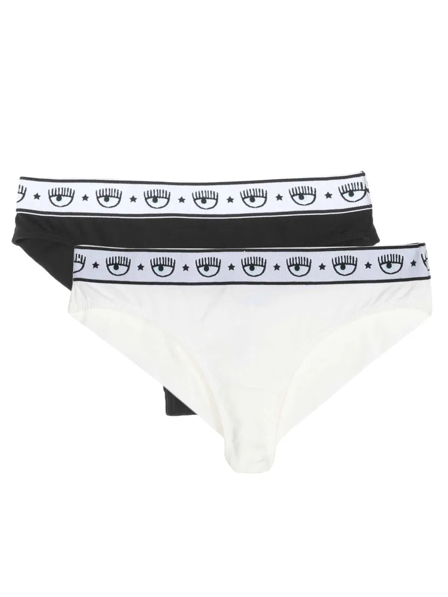 Chiara Ferragni Maxi Logomania Two-Pack Briefs