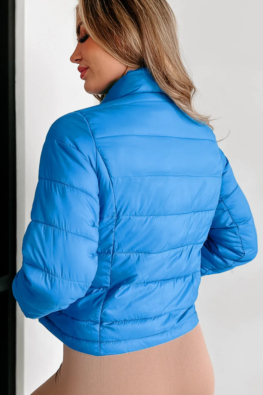 Cold Breeze Puffer Jacket (Blue)