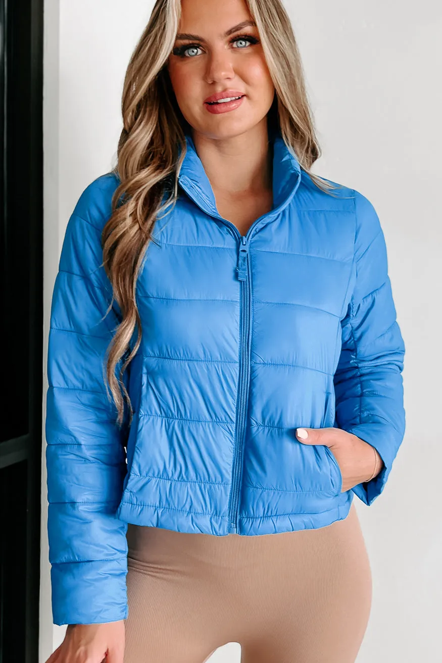 Cold Breeze Puffer Jacket (Blue)