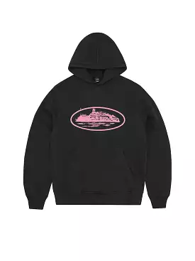 Corteiz Alcatraz V2 Hoodie Black/Pink