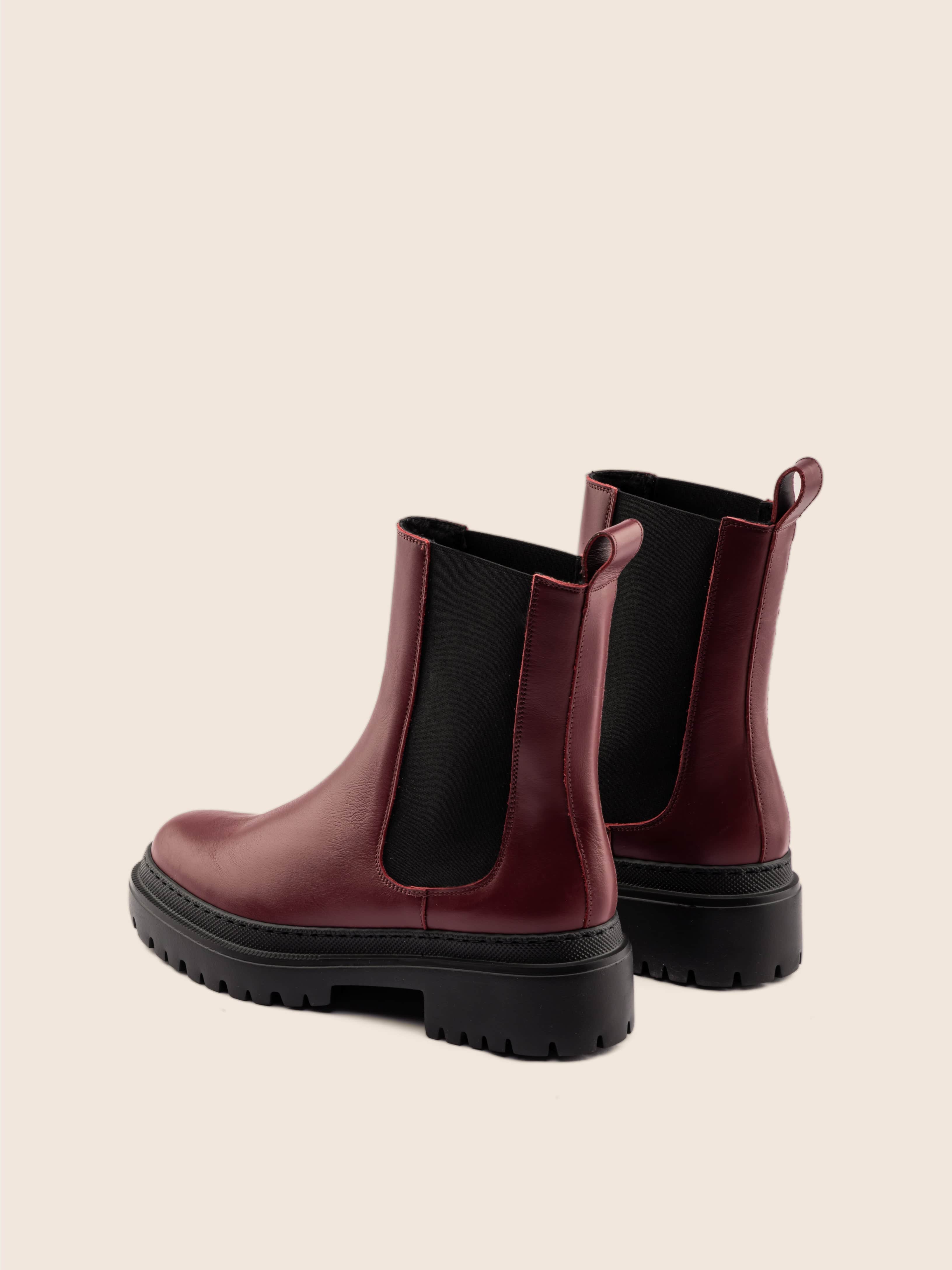 Cortina Oxblood Winter Boot