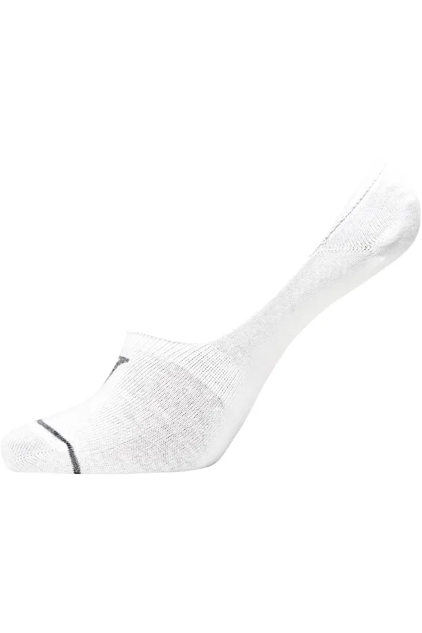 CR7 3-Pack Cotton Stretch No-Show Socks White