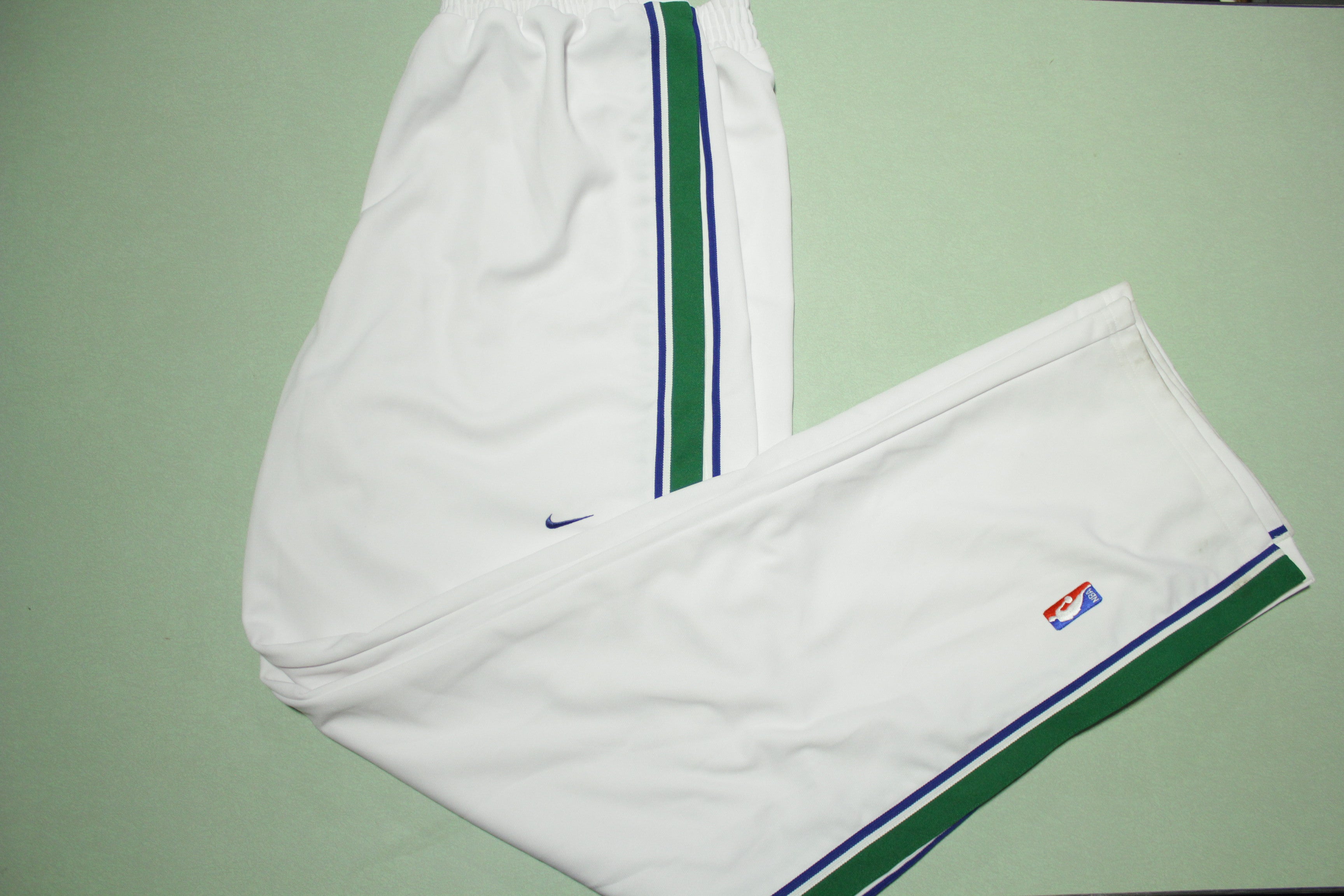 Dallas Mavericks Vintage 90s Nike Team Game Issue 1999-2000 NWOT Warm Up Pants