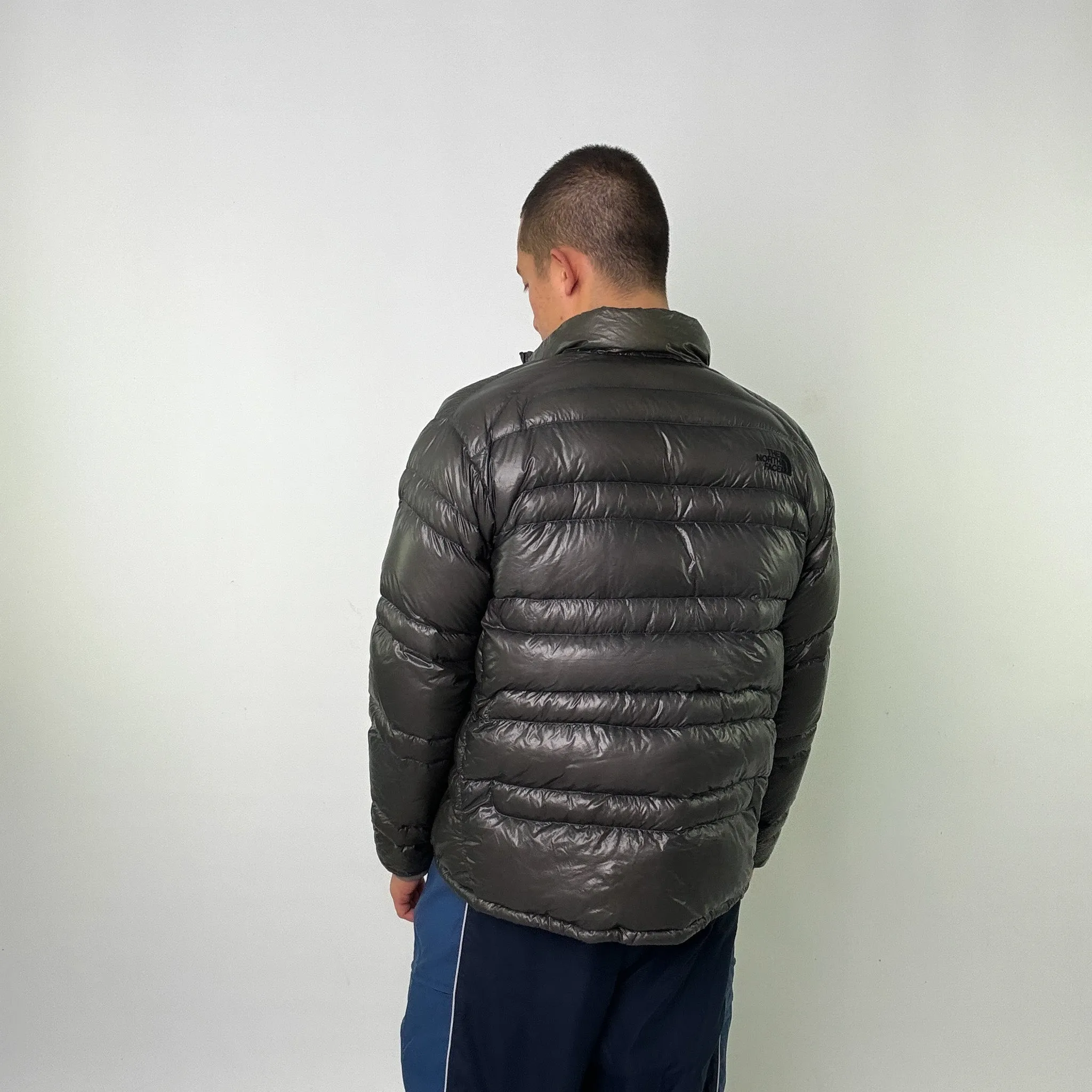 DARK GREY 90S THE NORTH FACE PUFFER JACKET COAT (